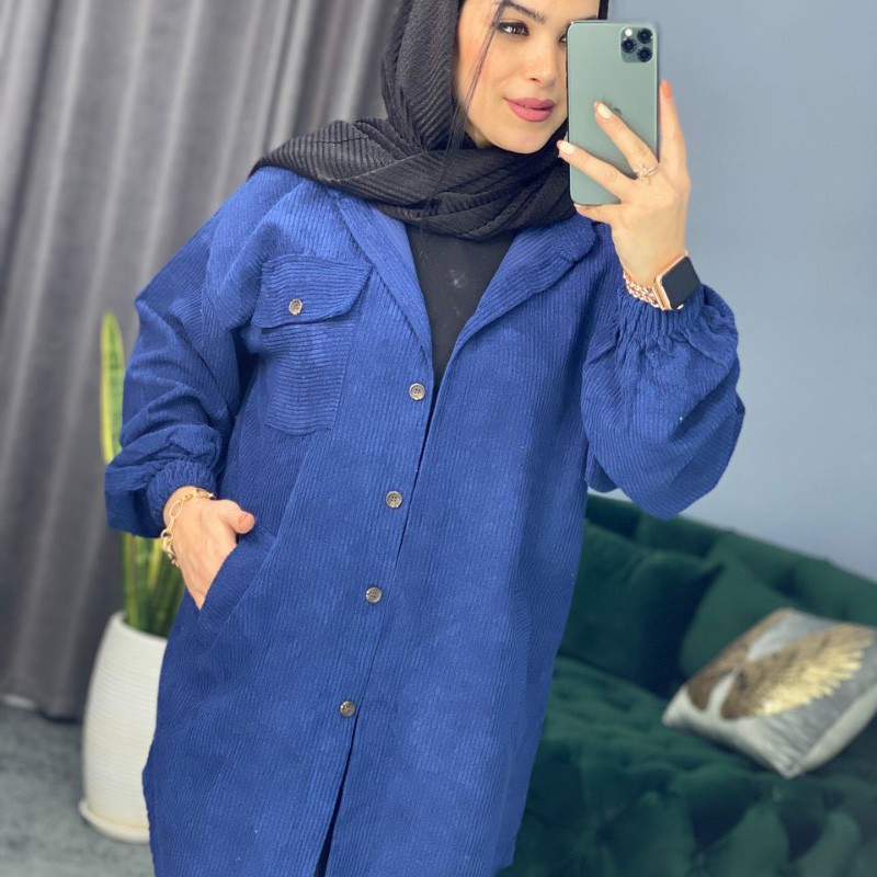 مانتومخمل کبریتی