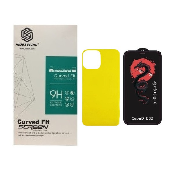 محافظ صفحه نمایش  مدل HORO مناسب برای گوشی موبایل اپل iPhone 14pro به همراه محافظ پشت گوشی | کالا برتری