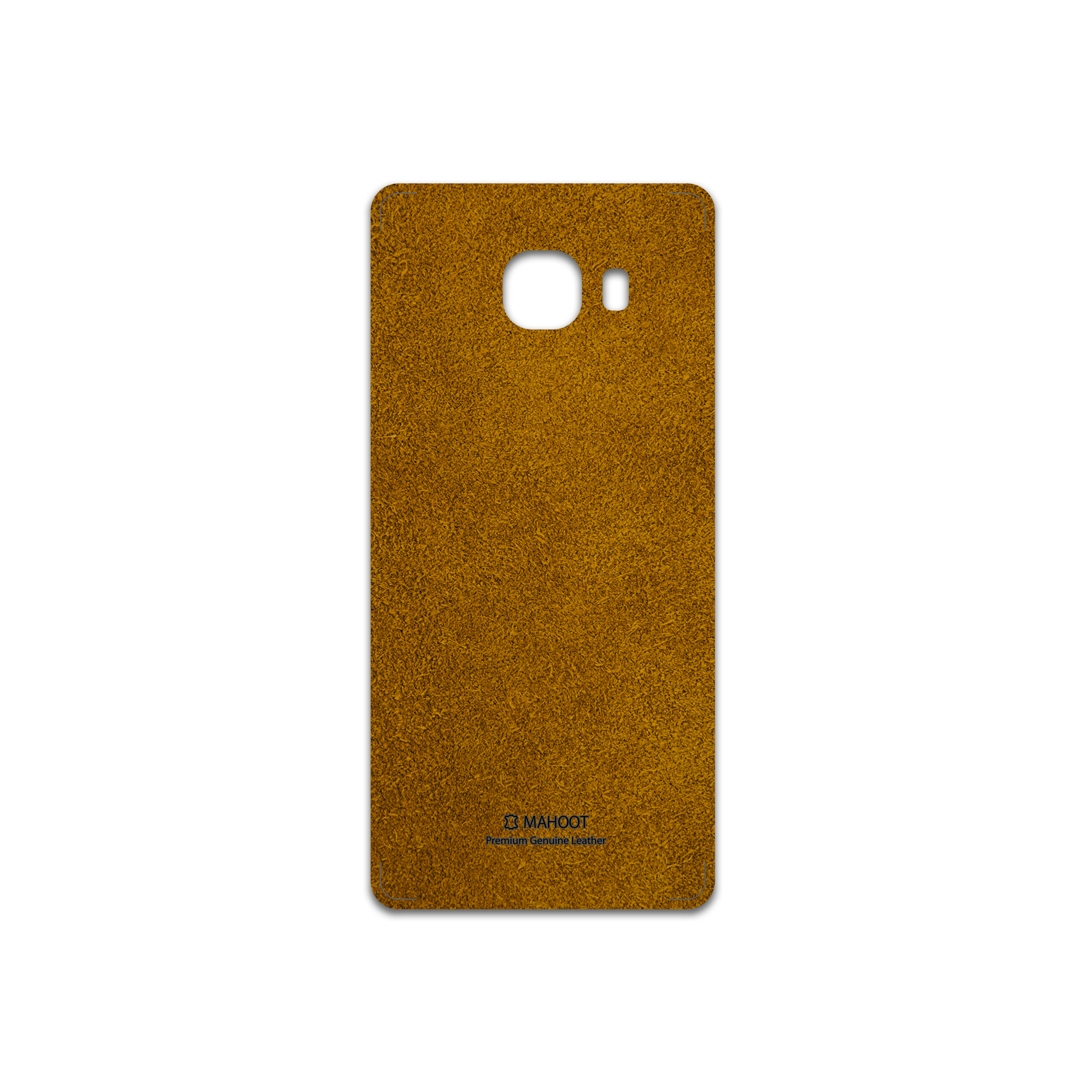 برچسب پوششی ماهوت مدل Brown-Chamois-Leather مناسب برای گوشی موبایل سامسونگ Galaxy C5