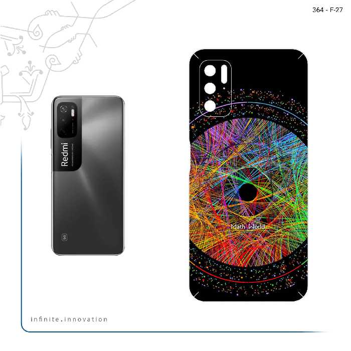 برچسب پوششی ماهوت مدل Mathematical Geometric Shape 2 مناسب برای گوشی موبایل شیائومی Redmi Note 11SE