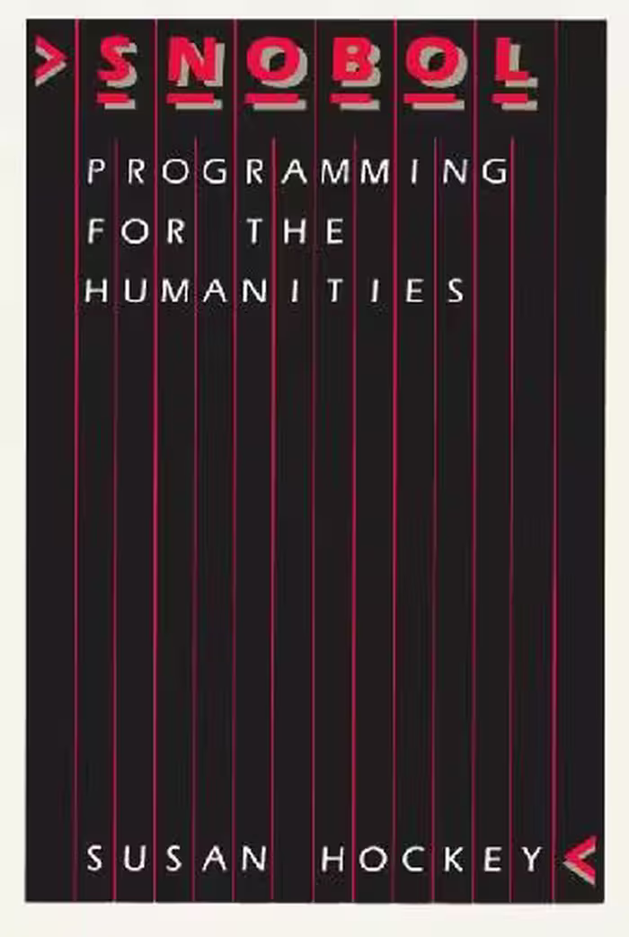خرید و دانلود نسخه کامل کتاب Snobol programming for the humanities