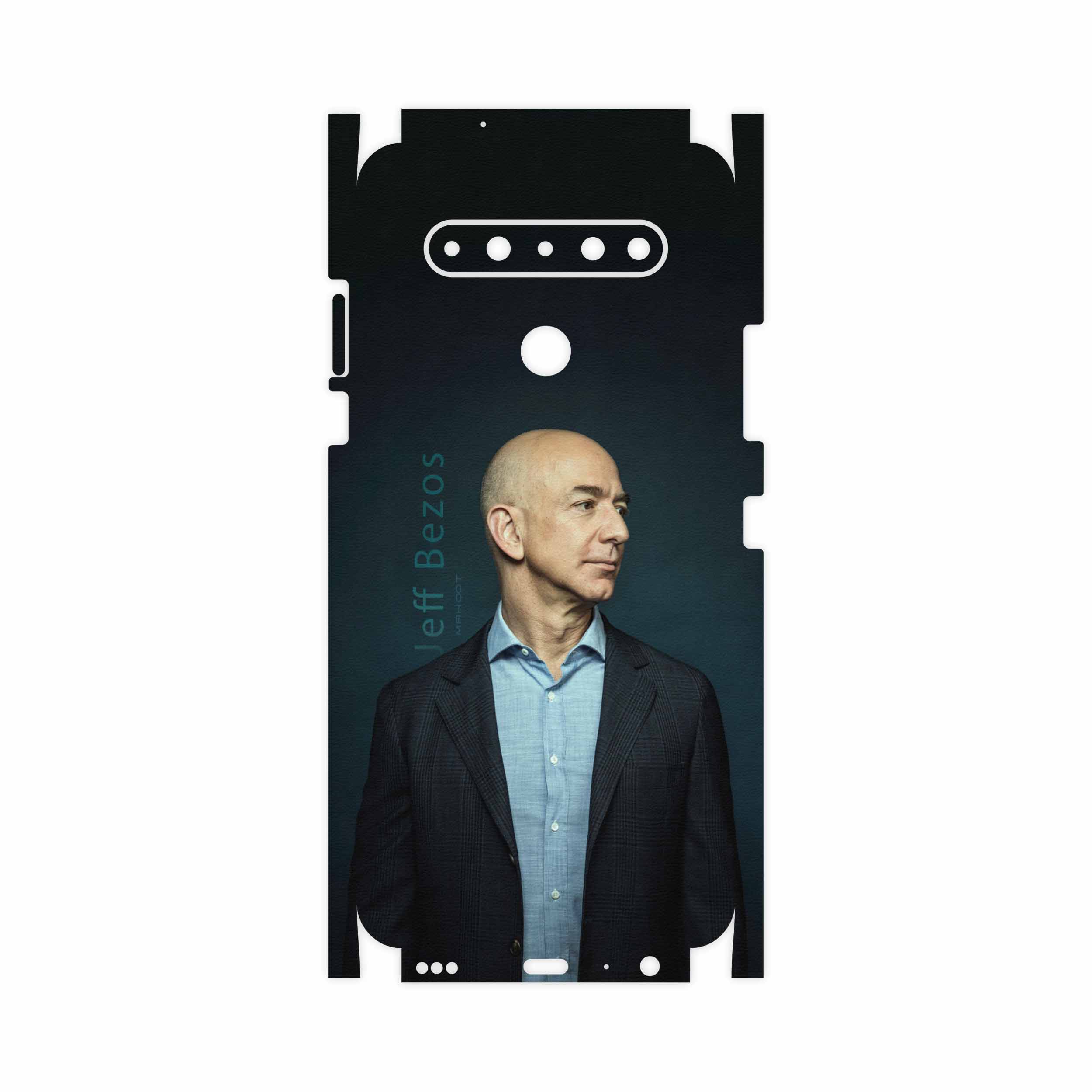 برچسب پوششی ماهوت مدل Jeff-Bezos-FullSkin مناسب برای گوشی موبایل ال جی K61