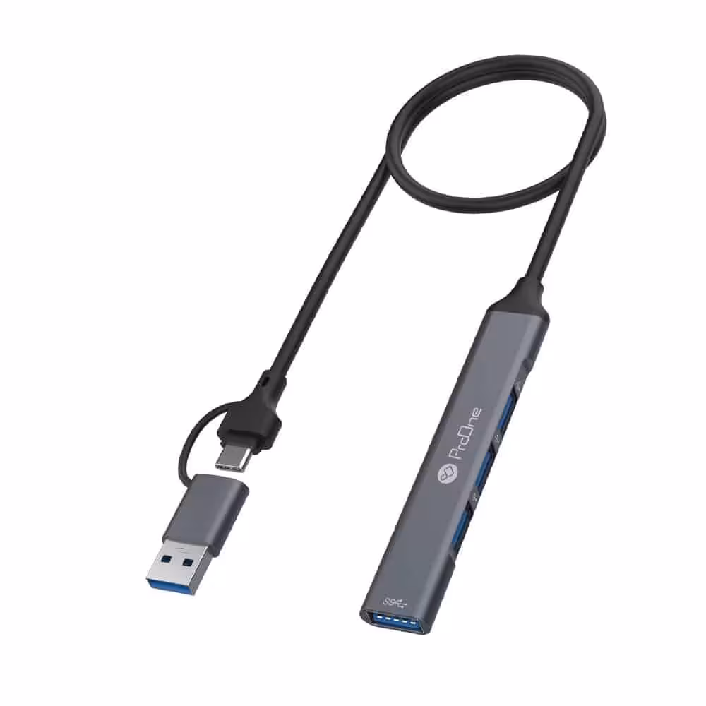 هاب چهار پورت TYPE-C/USB پرووان مدل PHU-590
