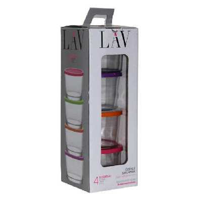 ظرف نگهدارنده لاو مدل MD1082 بسته 4 عددی