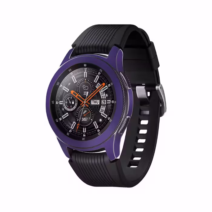 برچسب ماهوت طرح Matte-BlueBerry مناسب برای ساعت هوشمند سامسونگ Galaxy Watch 46mm