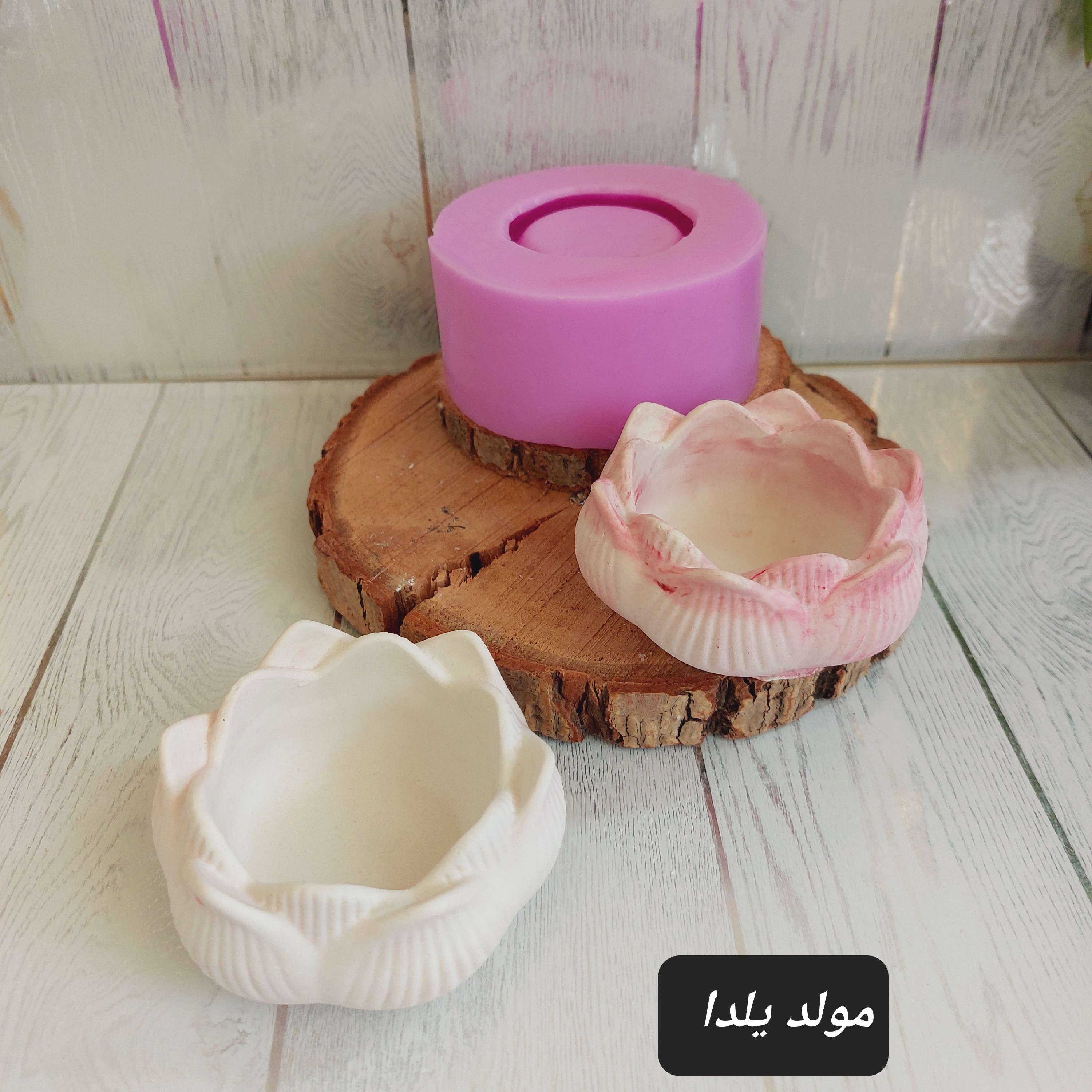 قالب سیلیکونی ظرف گل