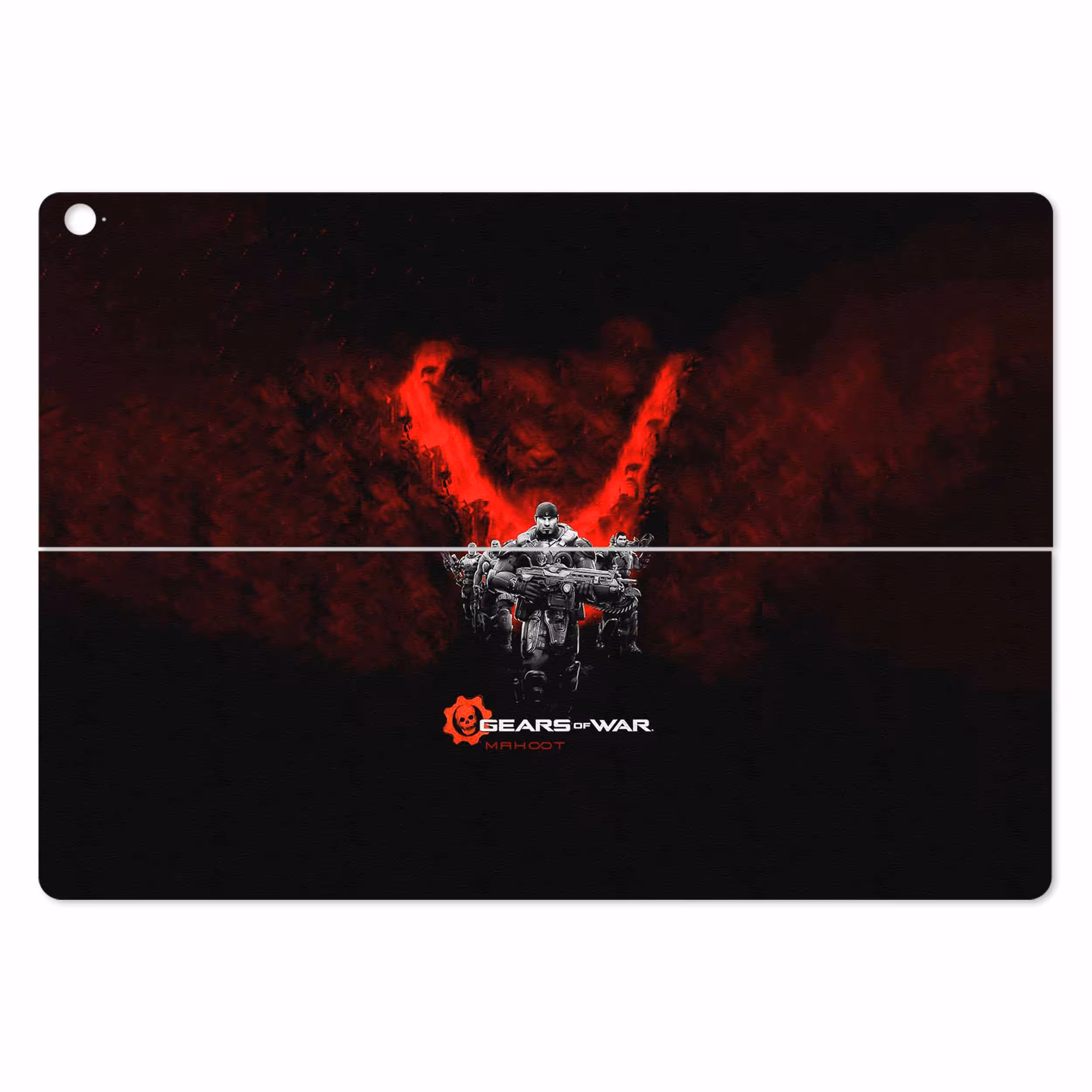برچسب پوششی ماهوت مدل Gears-Of-War-Game مناسب برای تبلت ایسوس Transformer 3 Pro 2016