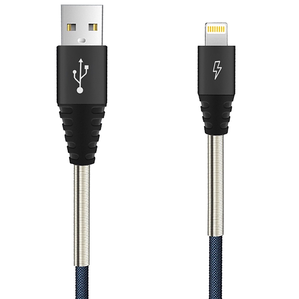 کابل کوتاه تبدیل USB به لایتنینگ ویکآپ ورلد مدل P-003 طول 0.3 متر