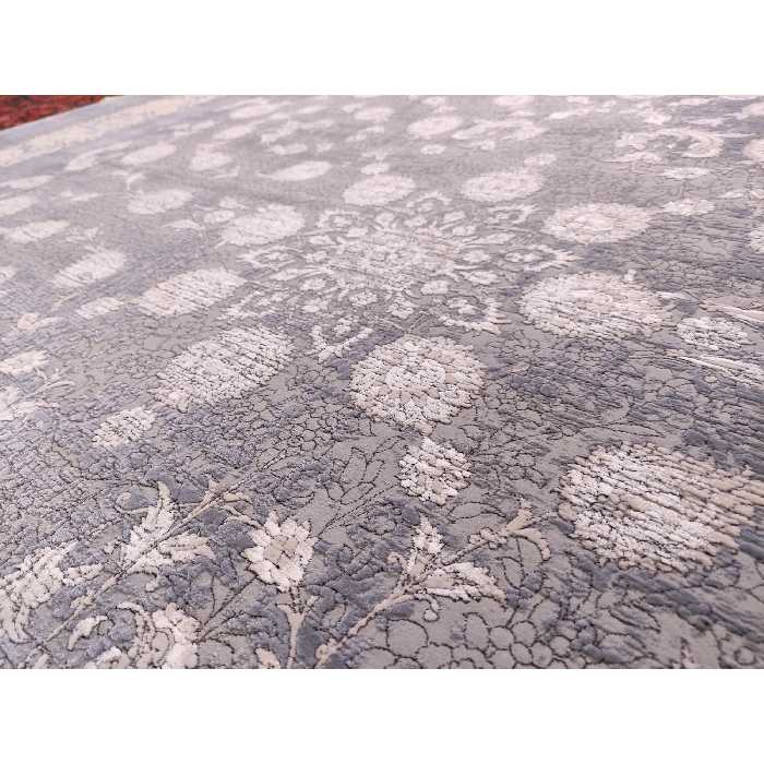 فرش ماشینی زمرد مشهد طرح وینتیج مدل افشان 