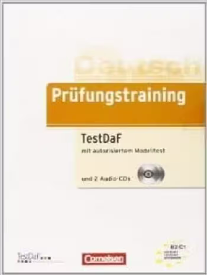 Prufungstraining DaF B2 C1 TestDaF Ubungsbuch mit autorisiertem Modelltest und CDs  CD