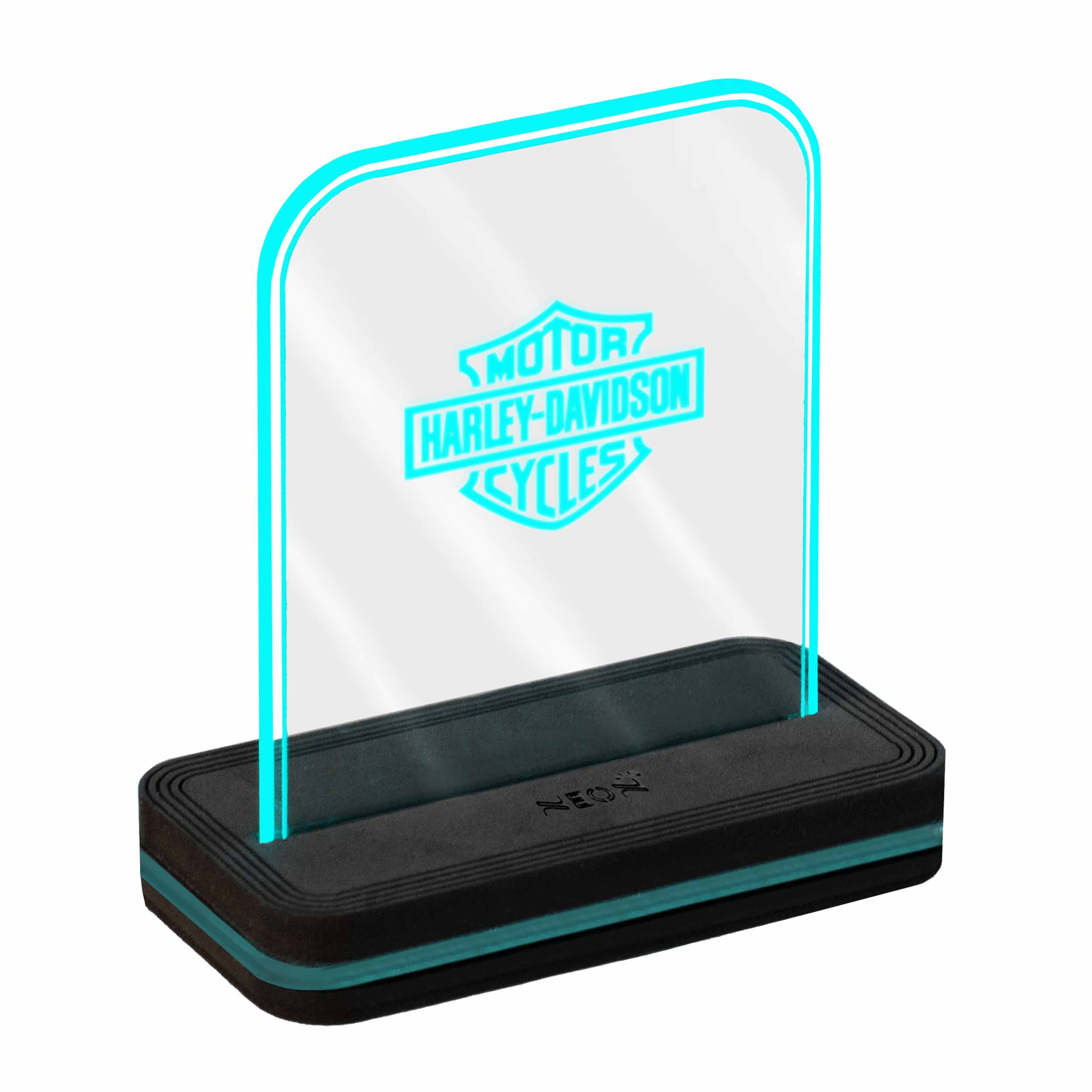 چراغ رومیزی مدل نئون HRLY_DVDSN_TURQUOISE_AC
