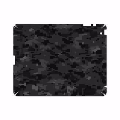 برچسب پوششی ماهوت مدل Night-Army-Pixel مناسب برای تبلت اپل iPad 2 2011 A1395