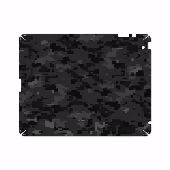 برچسب پوششی ماهوت مدل Night-Army-Pixel مناسب برای تبلت اپل iPad 2 2011 A1395