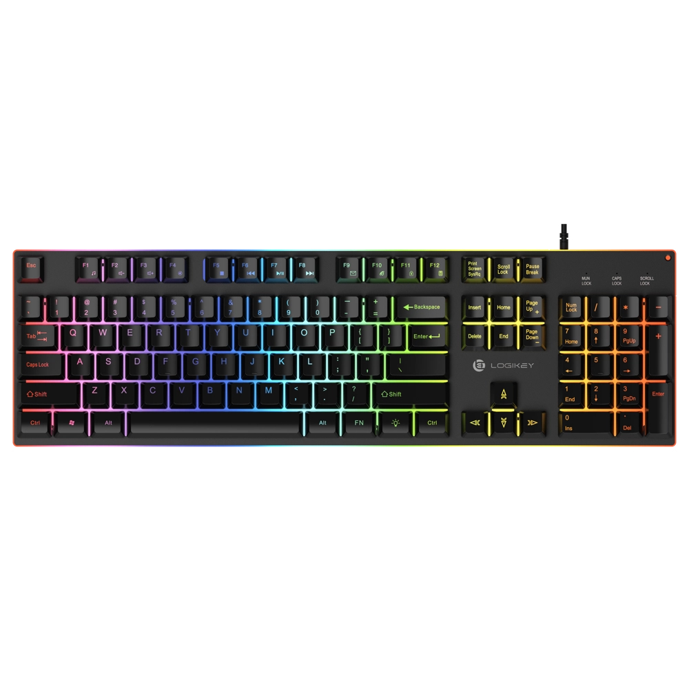 کیبورد گیمینگ لاجی کی مدل Logikey K210B