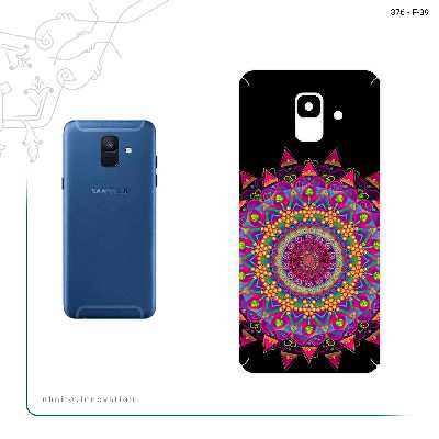برچسب پوششی ماهوت مدل Mandala Design 5 مناسب برای گوشی موبایل سامسونگ Galaxy A6 2018