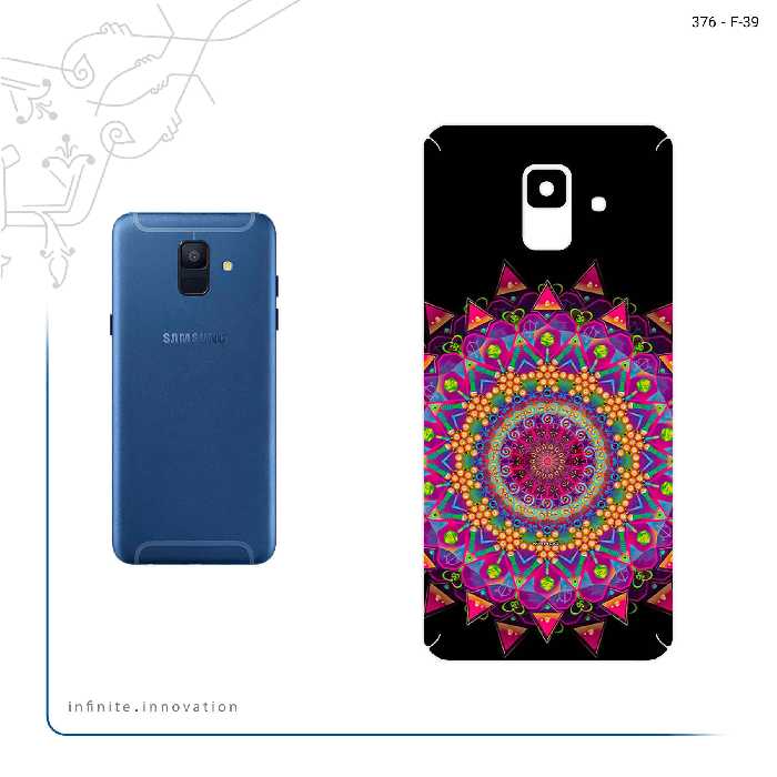 برچسب پوششی ماهوت مدل Mandala Design 5 مناسب برای گوشی موبایل سامسونگ Galaxy A6 2018