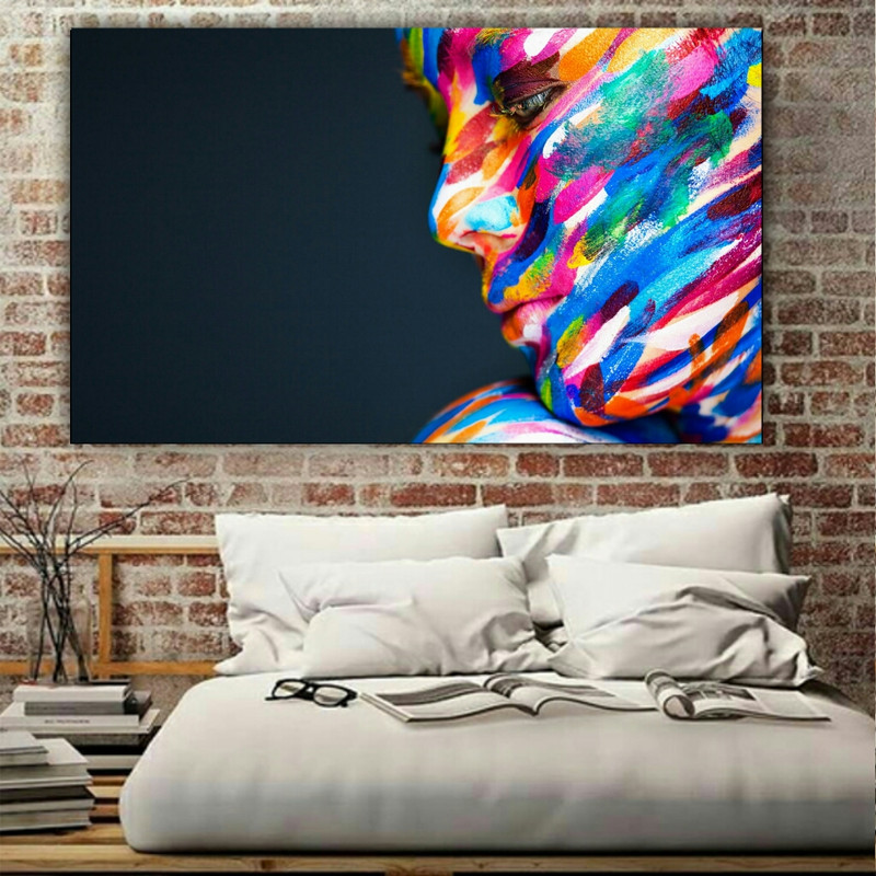 تابلو شاسی مدل چهره کد AR8435 | دنیای قاب