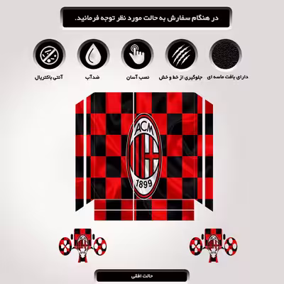 برچسب پلی استیشن ۴ طرح ACM کد PS-10115