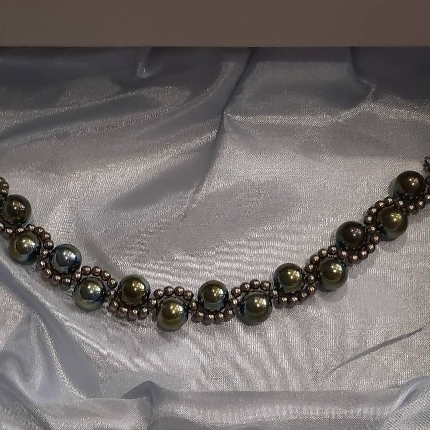 دستبند حدید سبز