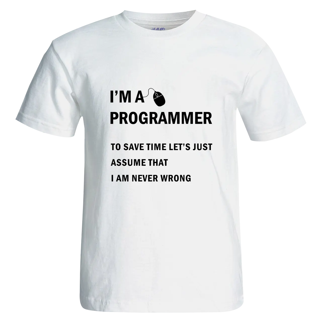 تیشرت برنامه نویسی Iam a programmer مدل Z 18