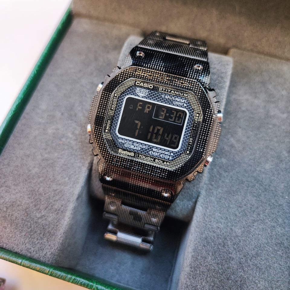 ساعت کامپیوتری  کاسیو جی شاک بند و بدنه فلزی صد در صد ضد آب فروش به صورت تک و عمده قیمت 995تومان