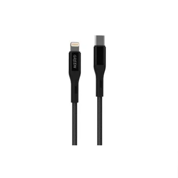 کابل شارژ گرین لاین USB-C به Lightning مدل GNBCTCTLGBK