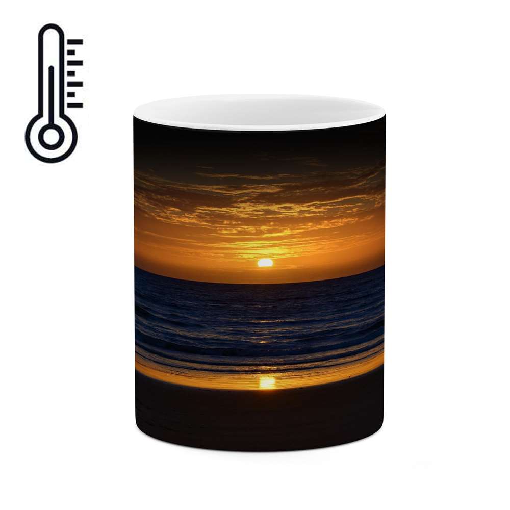 ماگ حرارتی کاکتی طرح منظره مدل mgh16443