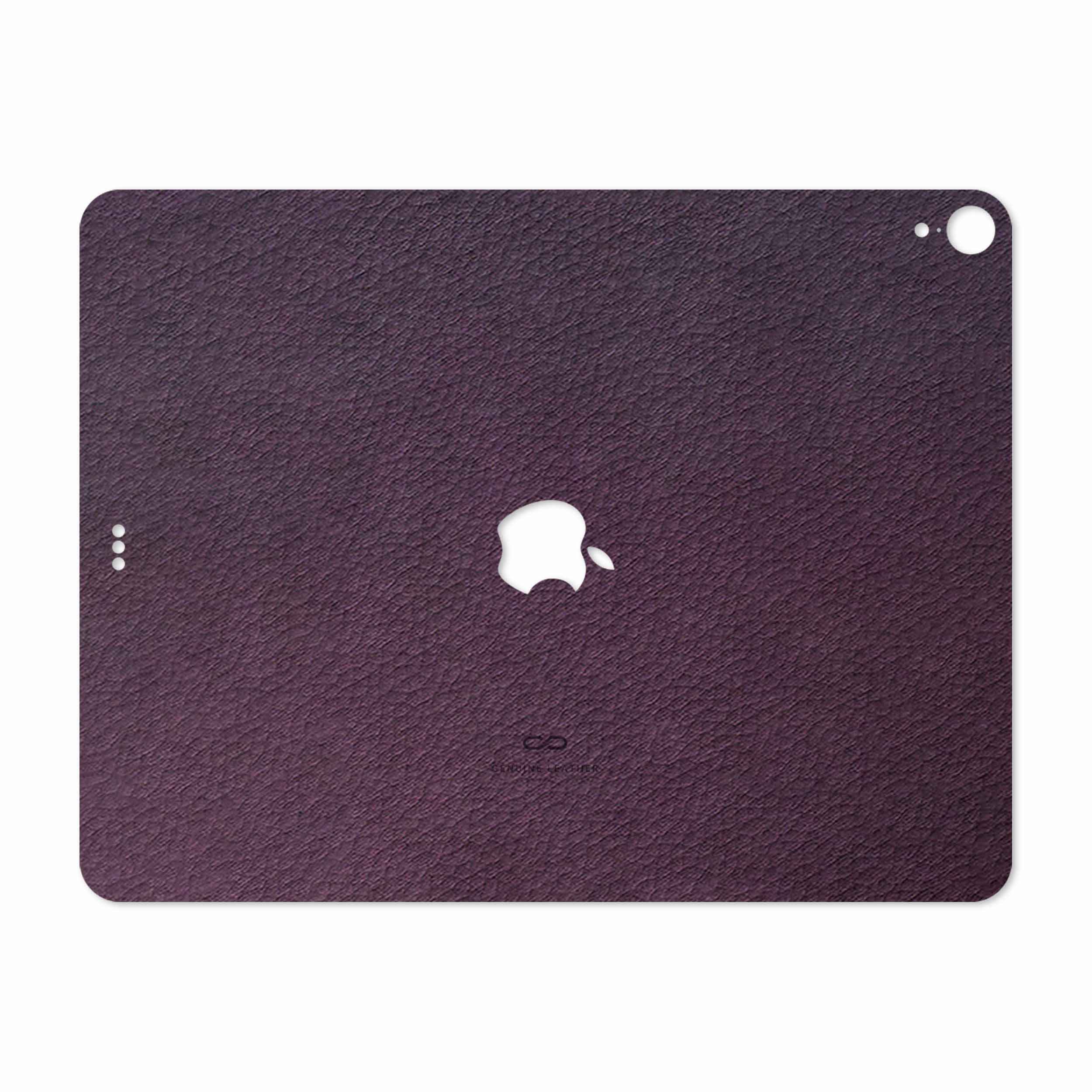 برچسب پوششی ماهوت مدل Purple-Leather مناسب برای تبلت اپل iPad Pro 12.9 (GEN 3) 2018 A1983