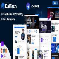 دانلود قالب اچ تی ام ال Daltech