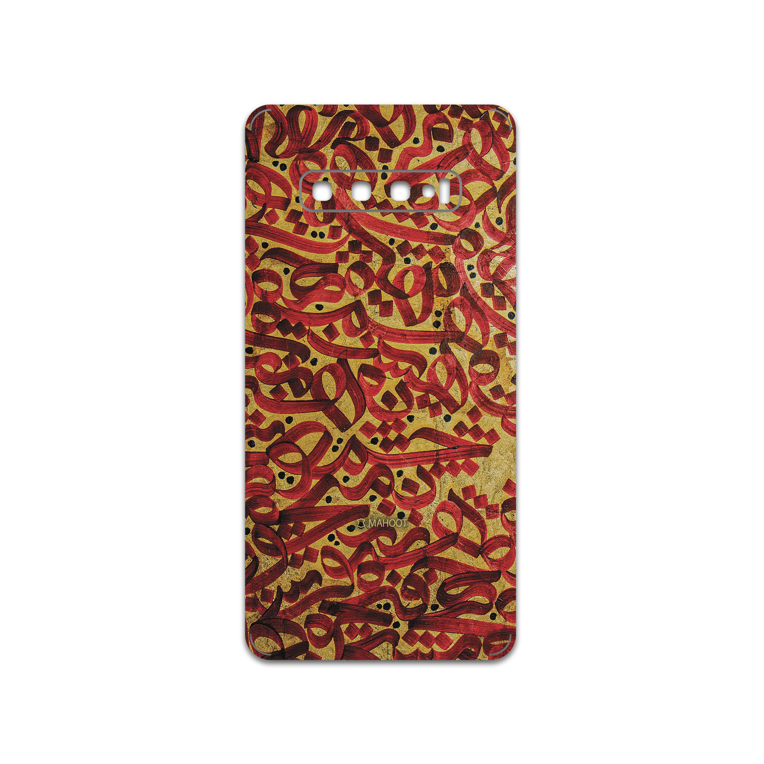 برچسب پوششی ماهوت مدل Nastaliq-6 مناسب برای گوشی موبایل سامسونگ Galaxy S10 Plus