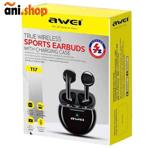 هندزفری بلوتوث دوتایی Awei T17