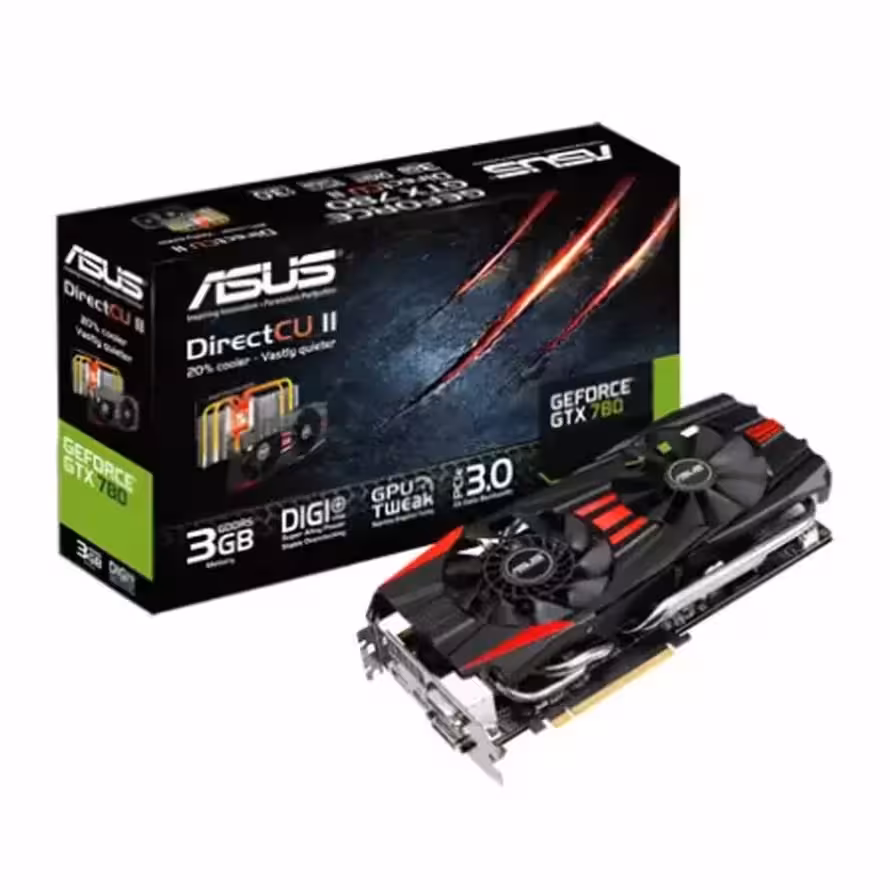 کارت گرافیک ایسوس GTX 780 DCII 3GB