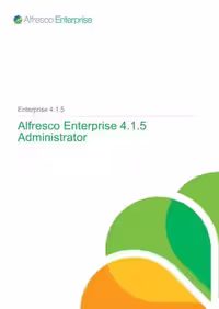 خرید و دانلود نسخه کامل کتاب Alfresco Enterprise 4.1.5 Administrator