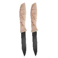 کارد میوه خوری مدل BT-004 بسته دو عددی