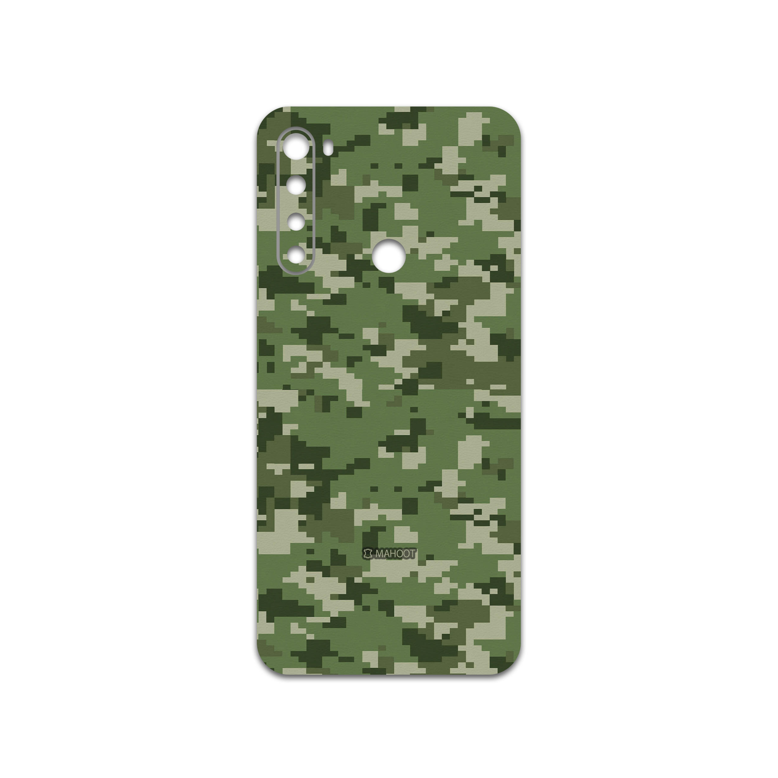 برچسب پوششی ماهوت مدل Army-Green-Pixel مناسب برای گوشی موبایل شیائومی Redmi Note 8