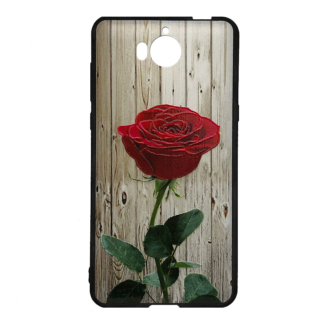 کاور طرح گل مدل Z0354 مناسب برای گوشی موبایل هوآوی Y5 2017