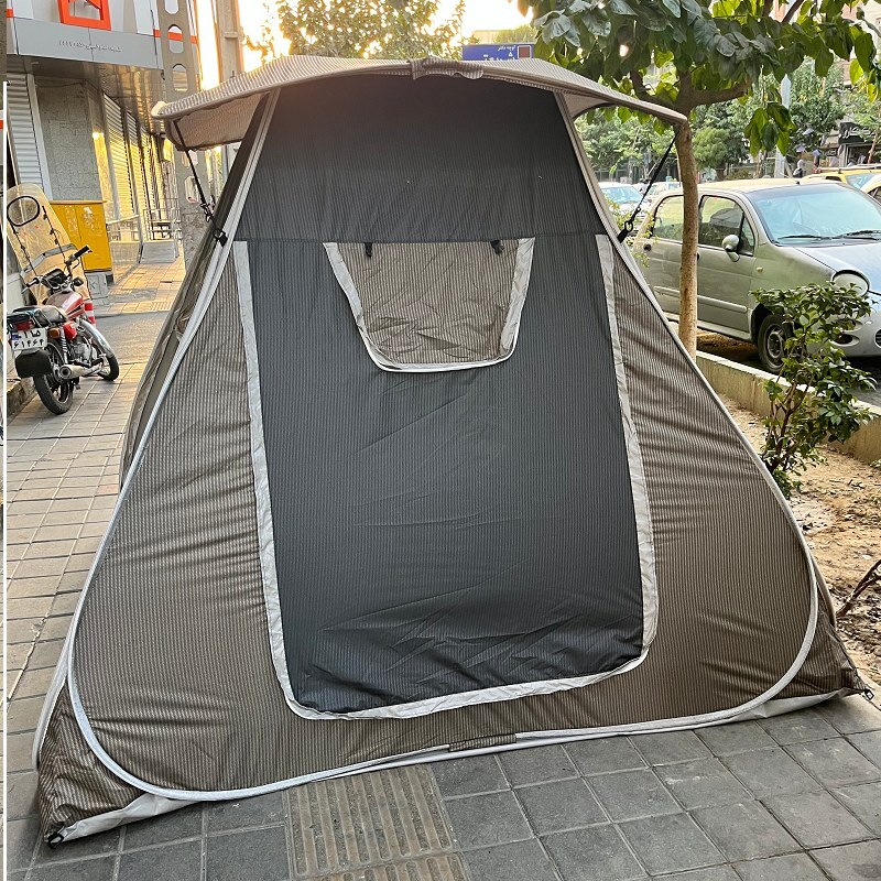 چادر مسافرتی 8 نفره ریپس با سایبان و چهار درب بزرگ جنس برنو درجه یک ضداب کد8