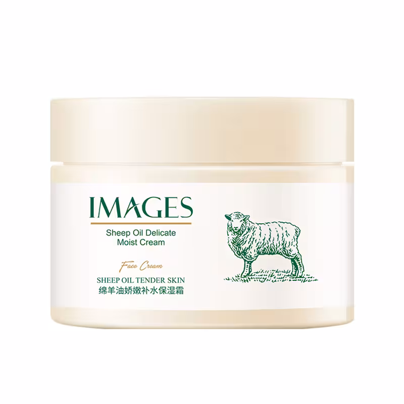 کرم مرطوب کننده ایمجز مدل Sheep Oil Delicate حجم 140 میلی لیتر