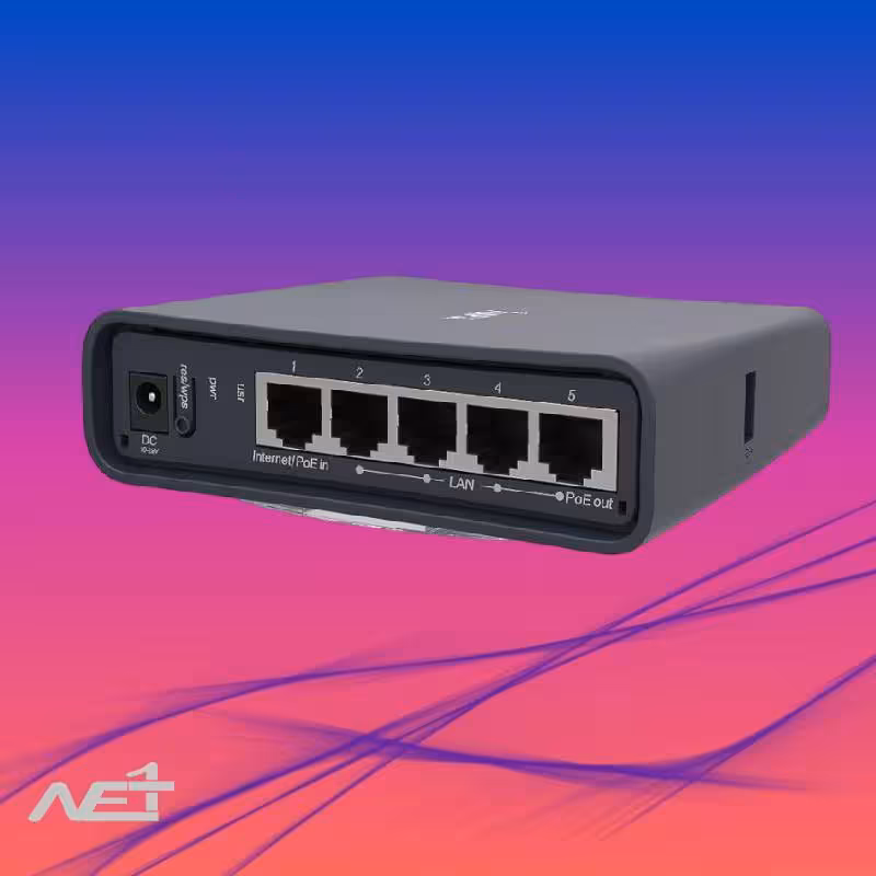 روتر و اکسس پوینت بیسیم میکروتیک مدل RB952Ui-5ac2nD | hAP ac lite