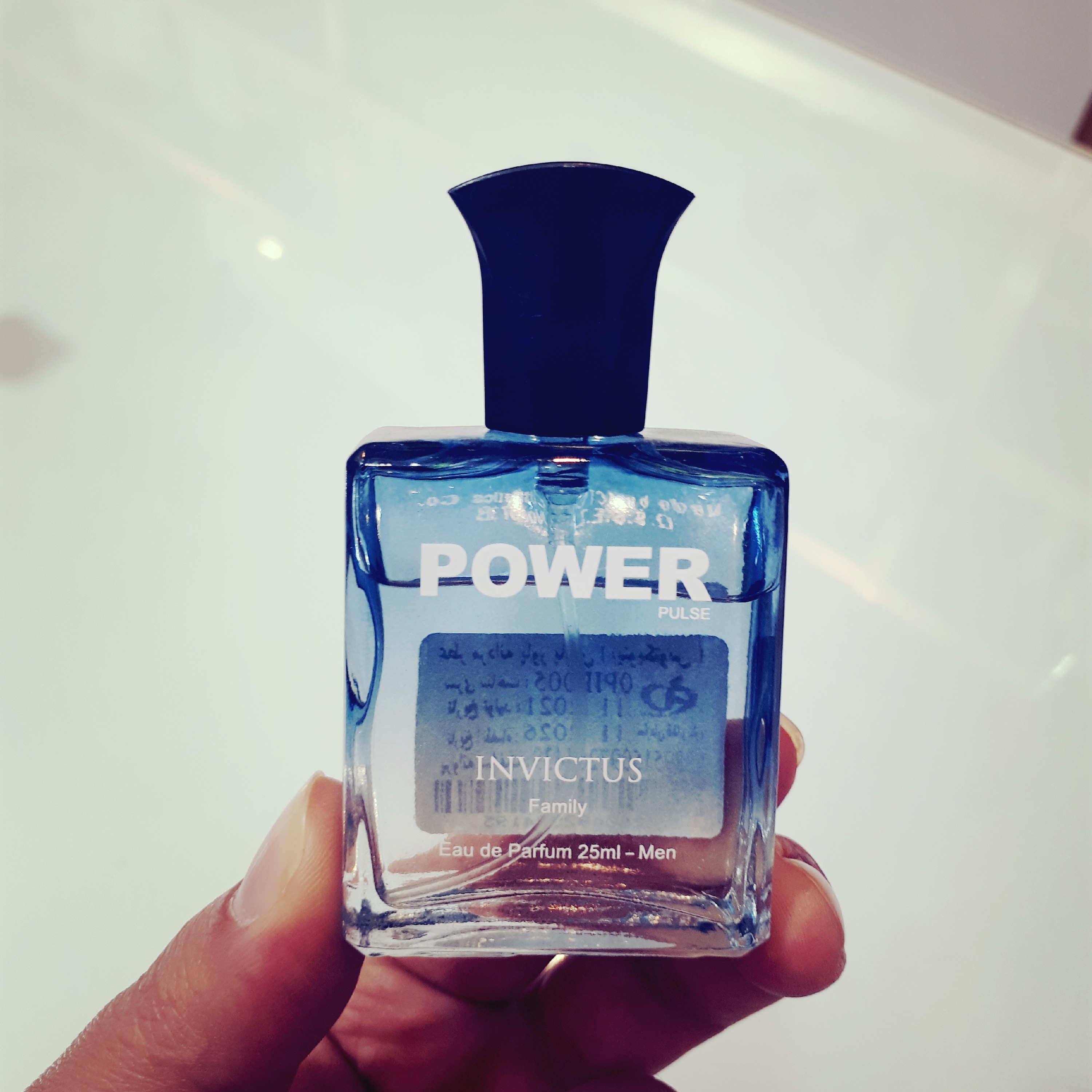 عطر مردانه اینویکتوس برند پاور پالس (حجم 25 میل)