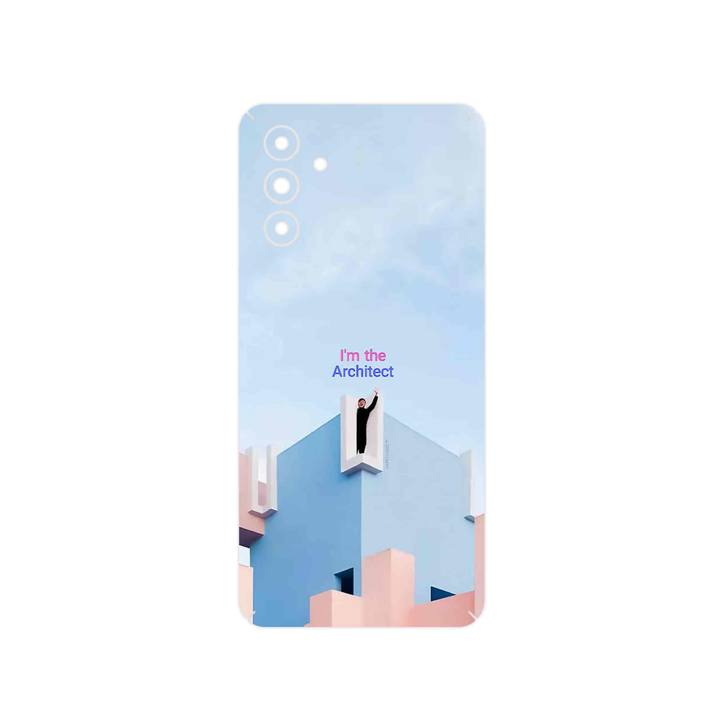برچسب پوششی ماهوت مدل Architecture مناسب برای گوشی موبایل سامسونگ Galaxy A04s
