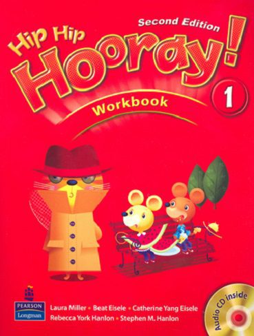 Hip Hip Hooray 1 2nd SB WB CD کتاب هیپ هیپ هورای 1 (کتاب دانش آموز کتاب کار CD)