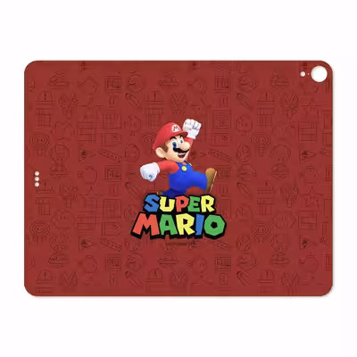 برچسب پوششی ماهوت مدل Super-Mario-Game مناسب برای تبلت اپل iPad Pro 12.9 (GEN 3) 2018 A1876