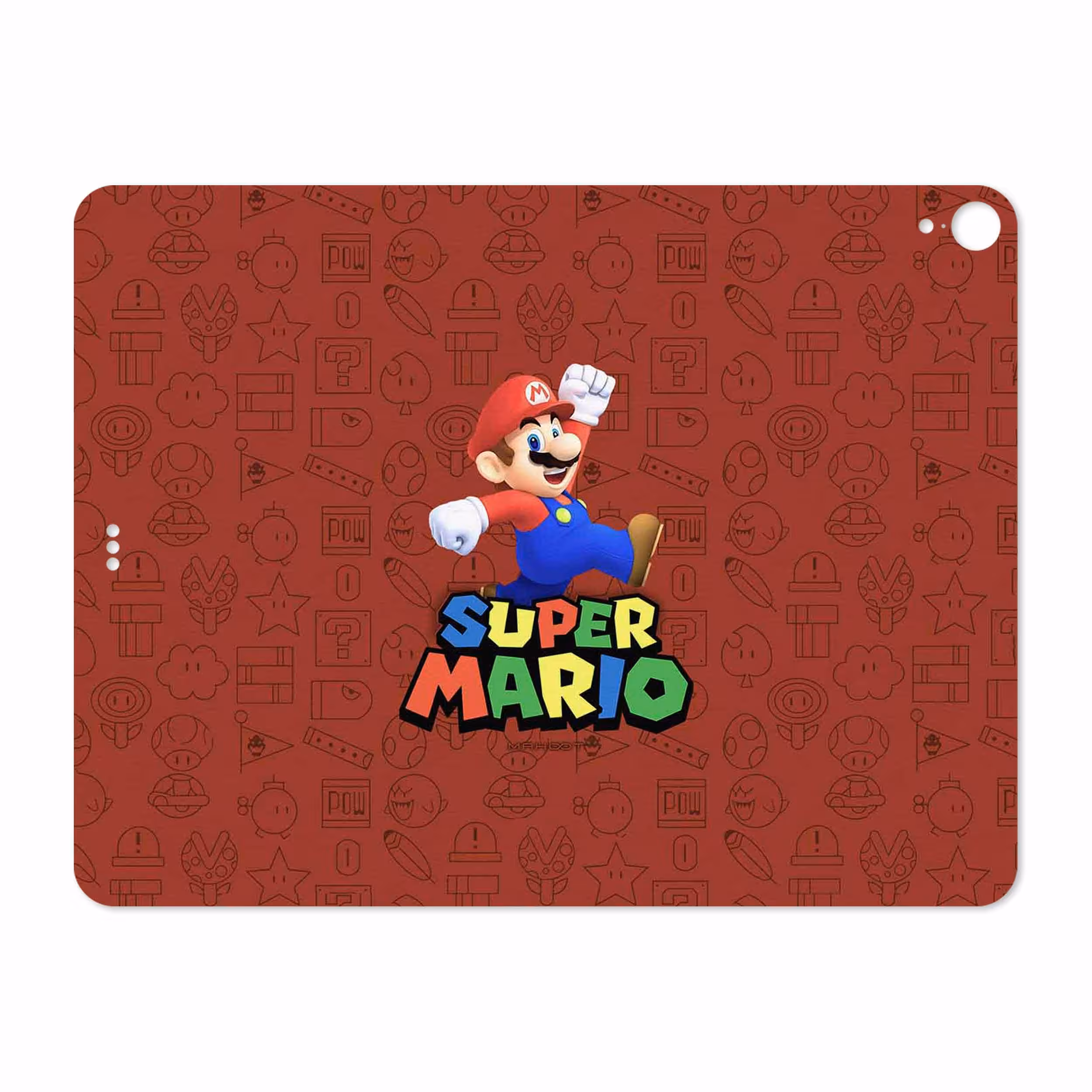 برچسب پوششی ماهوت مدل Super-Mario-Game مناسب برای تبلت اپل iPad Pro 12.9 (GEN 3) 2018 A1876