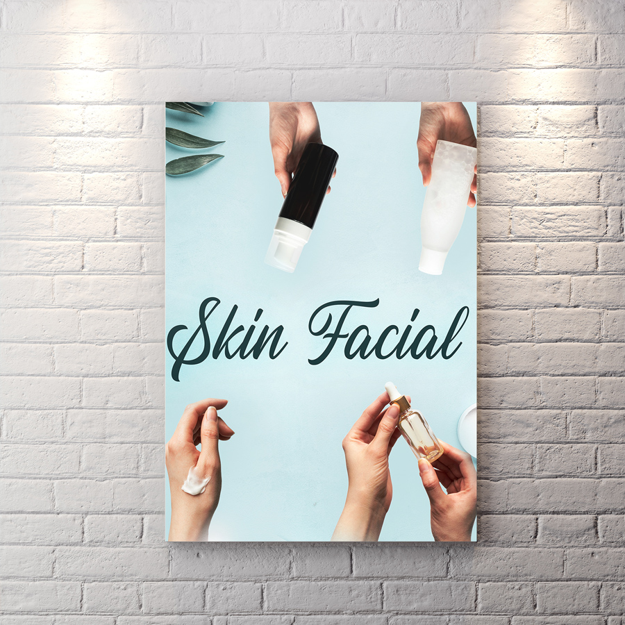 تابلو شاسی برای اتاق فشیال و پاکسازی پوست WAs-1325