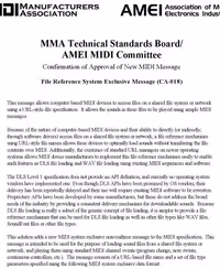 خرید و دانلود نسخه کامل کتاب Стандарты MIDI = MMA - Standards MIDI