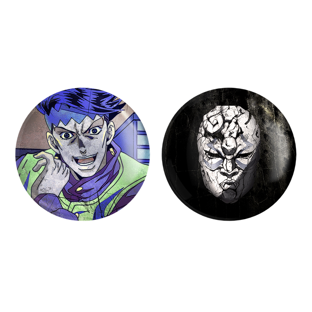 پیکسل خندالو مدل ماسک سنگی و روهان کیشیبه انیمه جوجو کد 1152311519 مجموعه 2 عددی