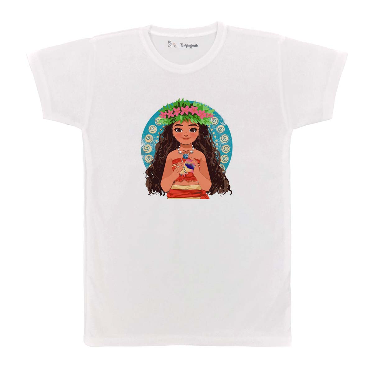 تی شرت بچگانه پرمانه طرح moana کد pmt.2578