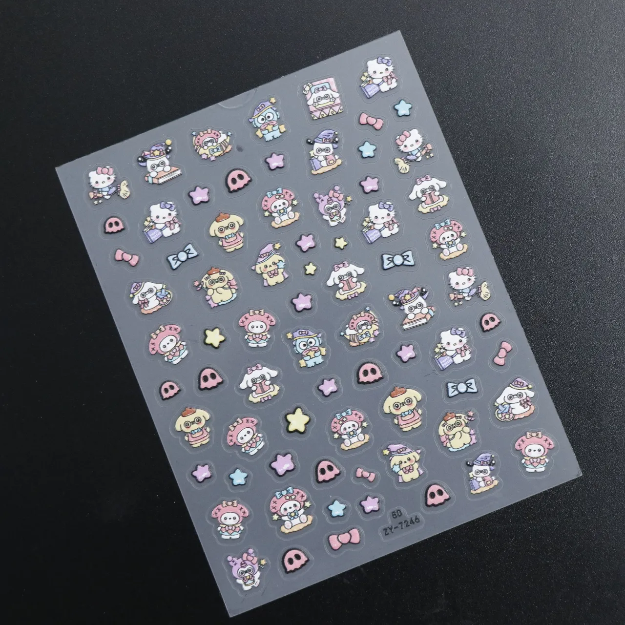 برچسب فانتزی لنز ناخن و گوشی |کد13| 38465