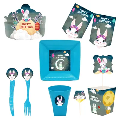 مجموعه 72 عددی تم تولد طرح خرگوش